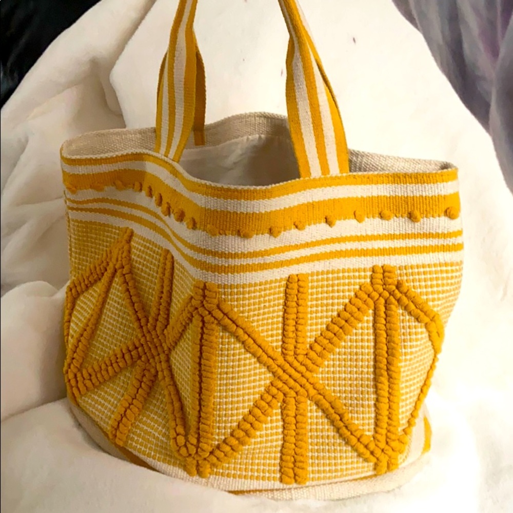 Lucky Brand bohemian beach tote
